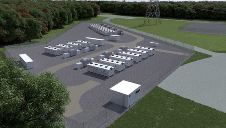 Pictured: An artist's impression of the planned site in Sandwell. Image: Pivot Power/ Greenhouse PR